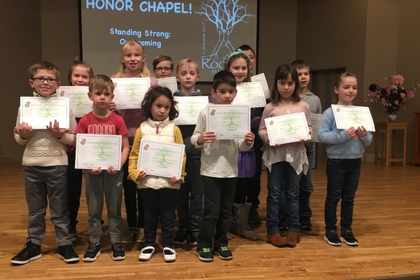 Honor Chapel Recipients